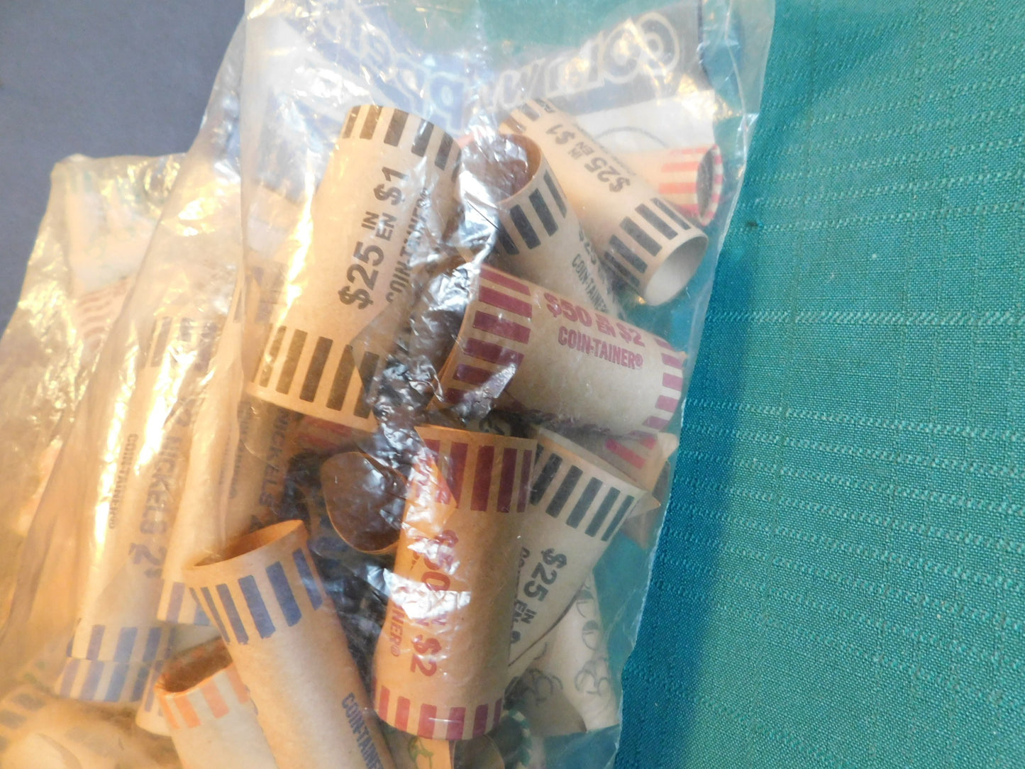 Assorted Paper Coin Wrappers – Preformed Tubes for Pennies, Nickels, Dimes, Quarters & More