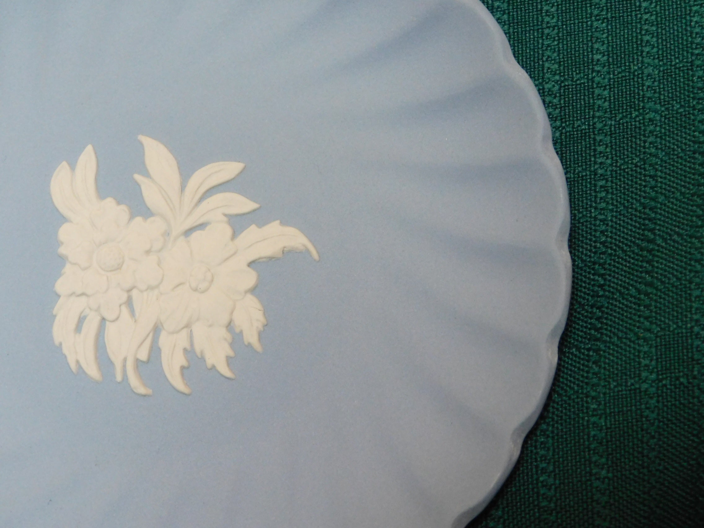 Wedgwood fluted Jasper J1012 candy tray in original box mint condition