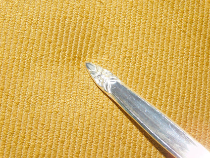 1847 Rogers Bros. Garland (1965) place oval soup spoon VGU