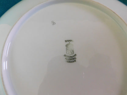 Schumann Bavaria scalloped embossed salad plate pear apple 66 48 right VGU