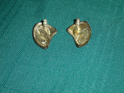 Vintage Teardrop pierced earrings VGU