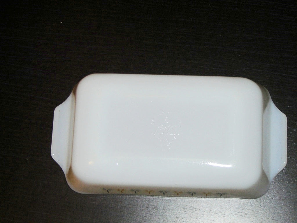 Vintage Fire King Candle Glow 1 qt. loaf pan
