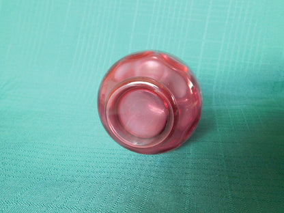 Exquisite Cranberry Glass vase near mint condition
