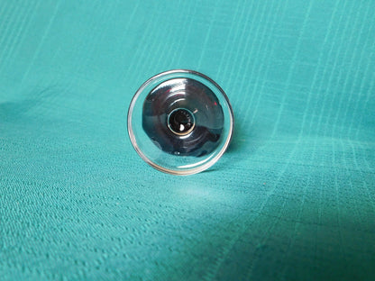 Luminarc France 8 oz ruby and clear stemmed glass VGU