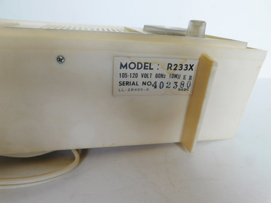 Vintage Admiral R233X Table Radio working