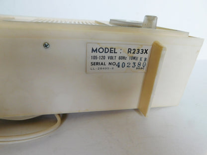 Vintage Admiral R233X Table Radio working