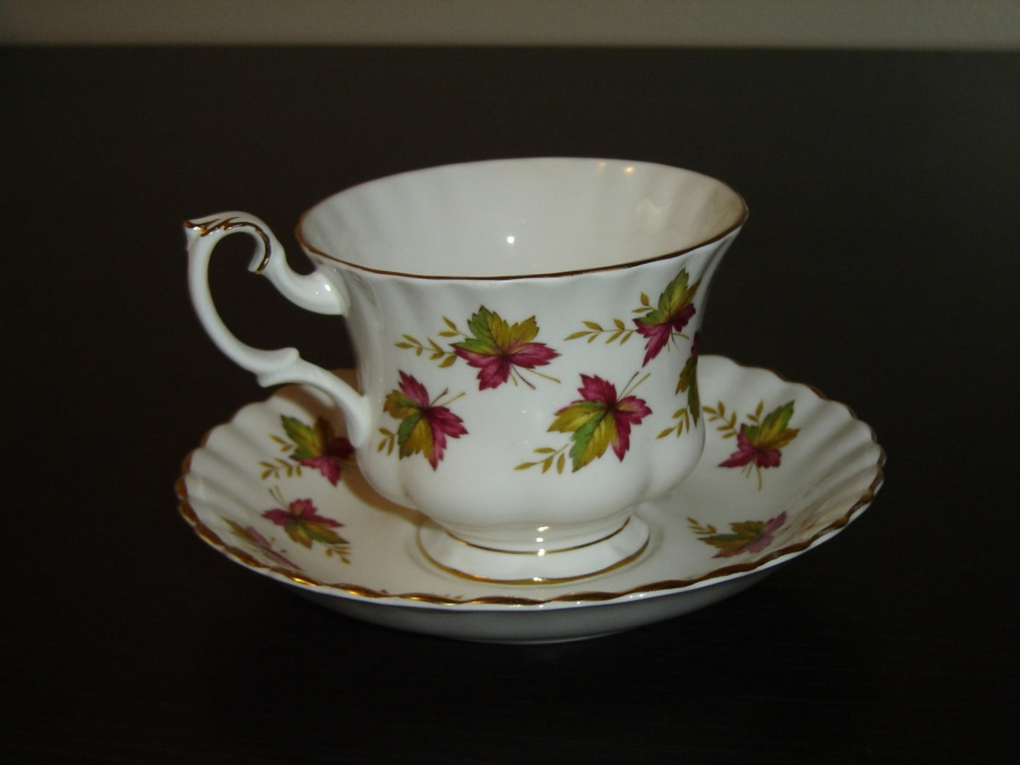 Royal Albert Canada cup and saucer near mint condition