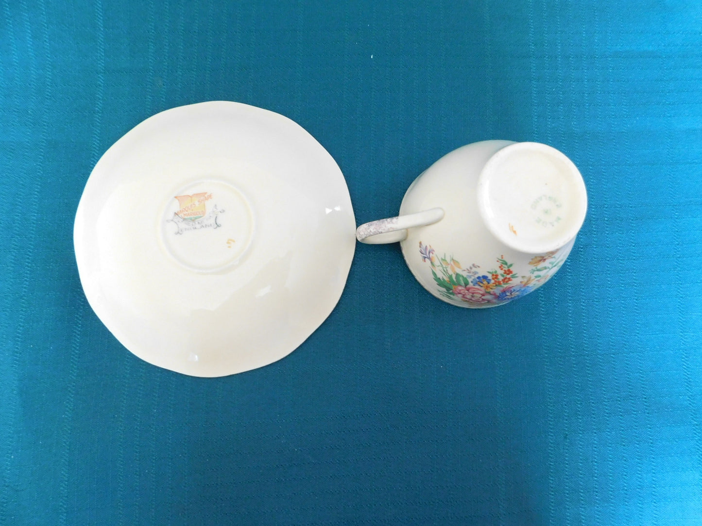 Meakin Marigold (Marquis) cup and saucer GUC