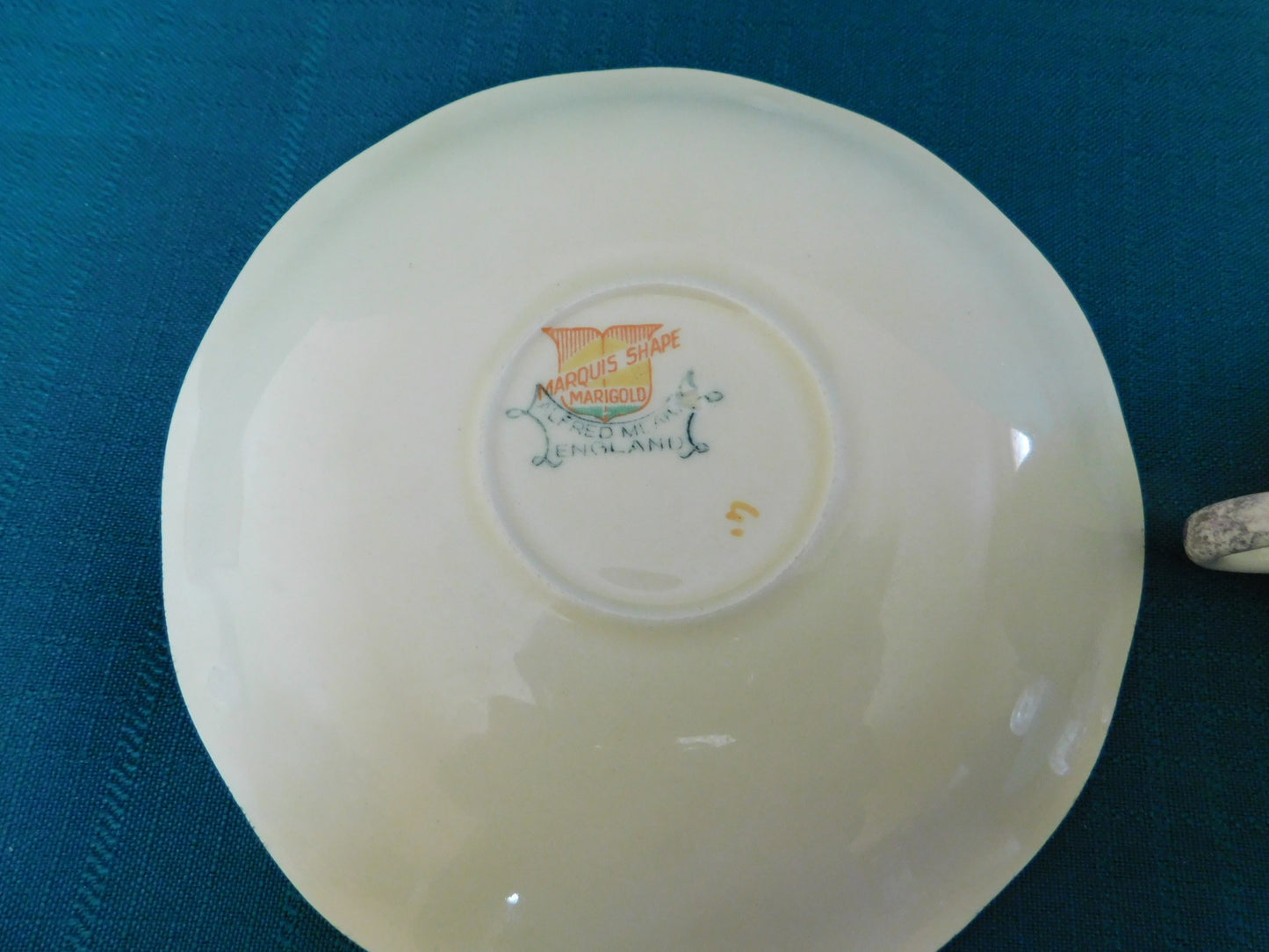 Meakin Marigold (Marquis) cup and saucer GUC