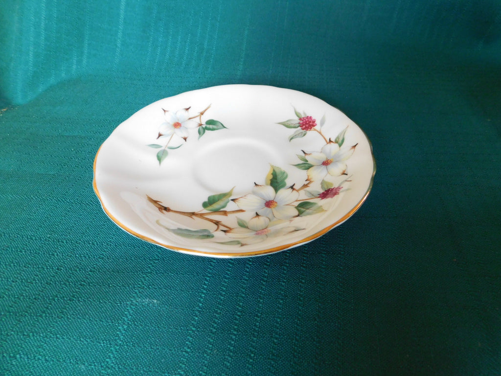 Hammersley Dogflower Blossom (Gold Foot) saucer near mint condition