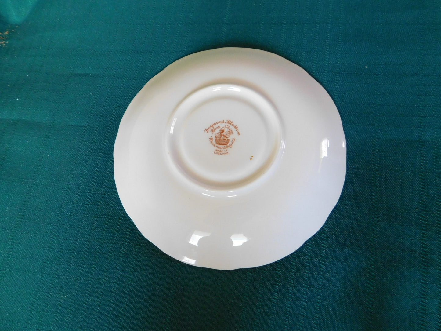 Hammersley Dogflower Blossom (Gold Foot) saucer near mint condition