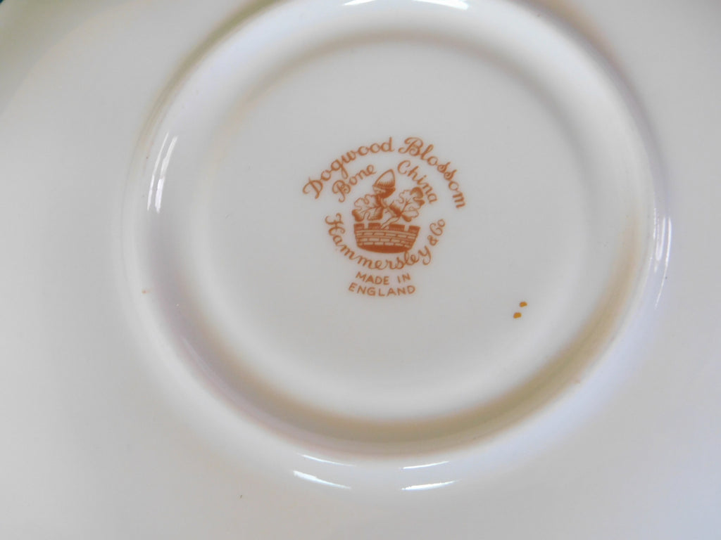 Hammersley Dogflower Blossom (Gold Foot) saucer near mint condition