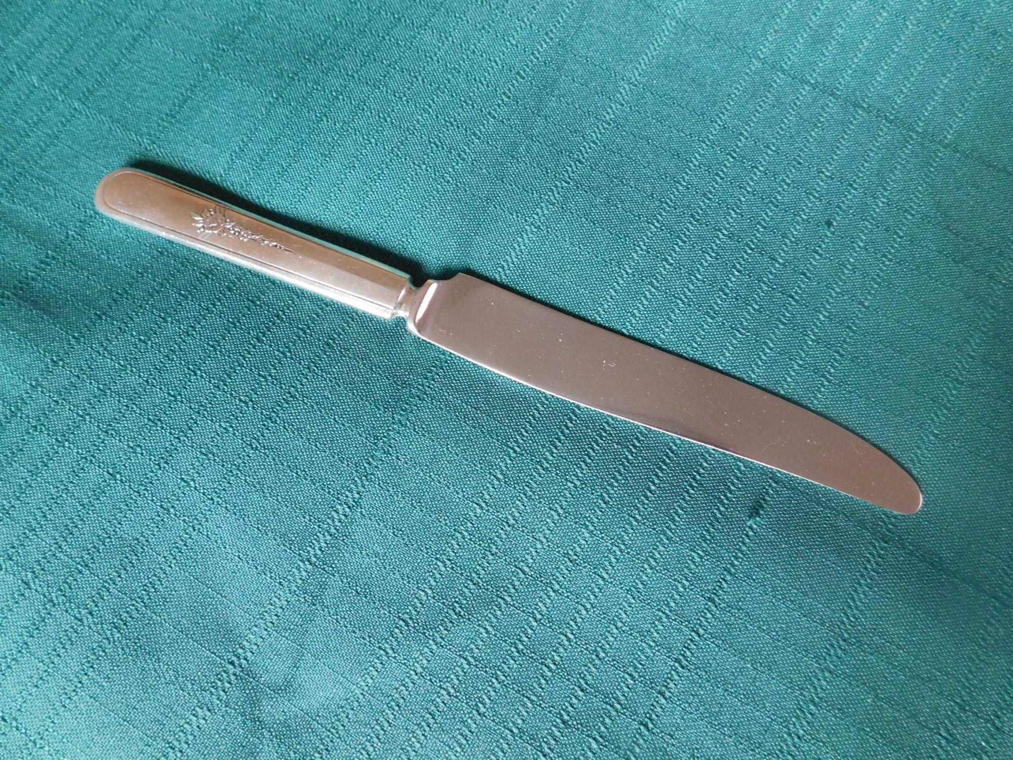 Tudor Plate “Fantasy” Silverplate Flatware – Vintage 1940s Art Deco Pattern