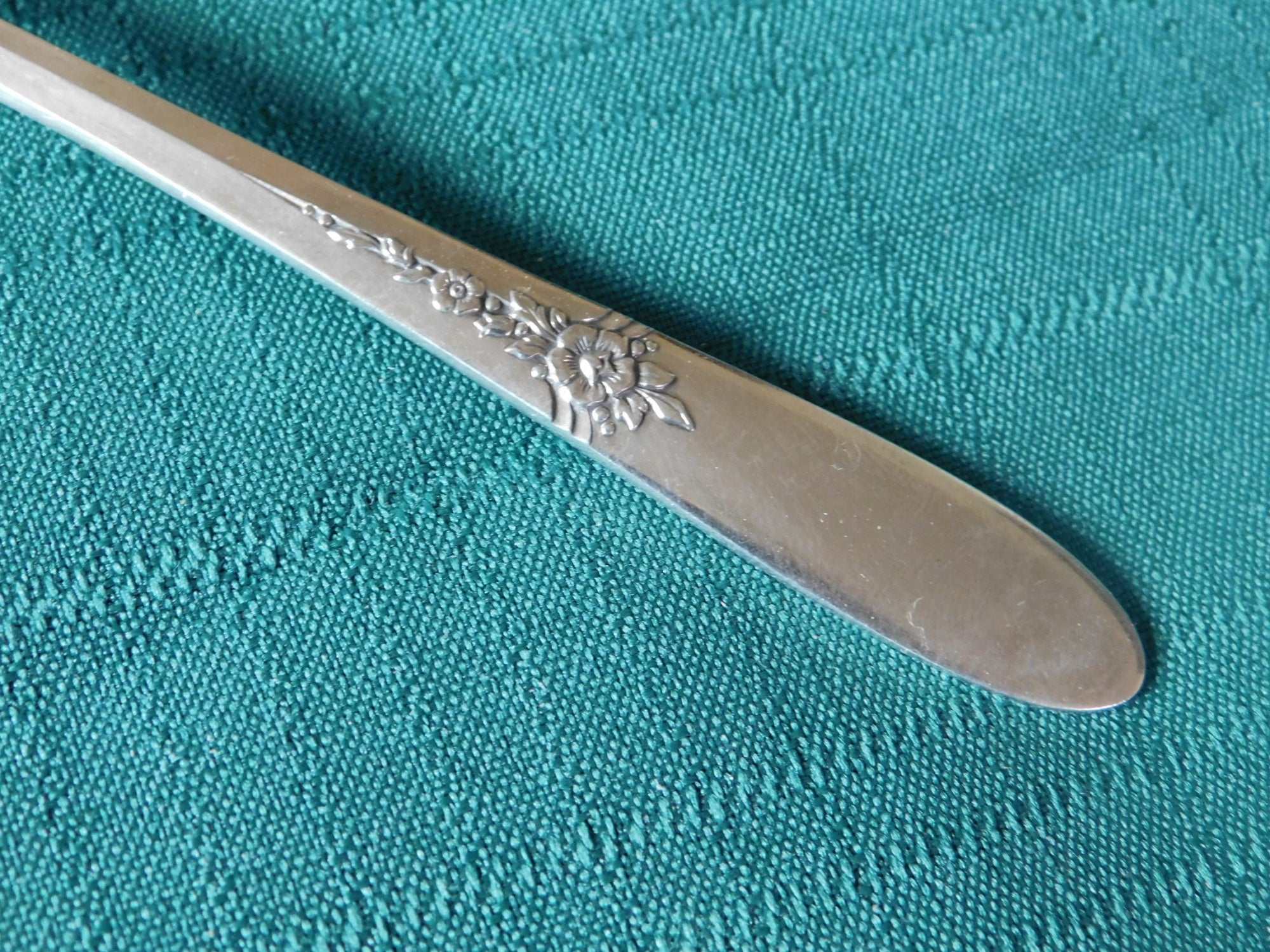 Tudor Plate “Fantasy” Silverplate Flatware – Vintage 1940s Art Deco Pattern