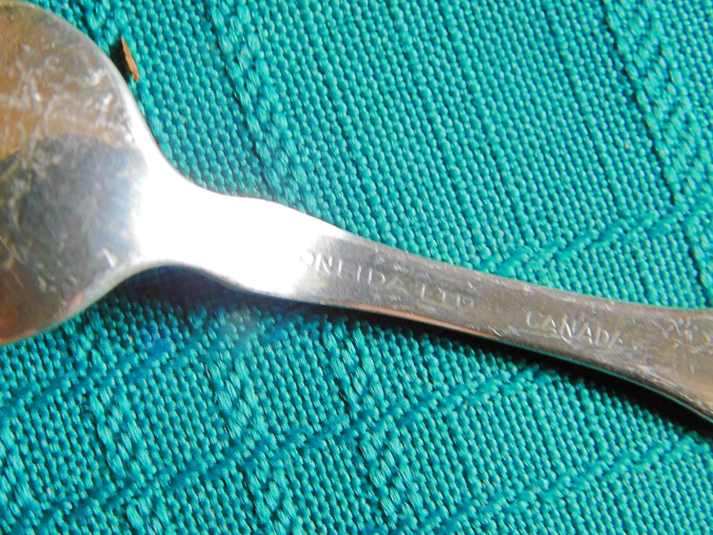 Silverplate HWTA souvenir collector demitasse spoon VGU