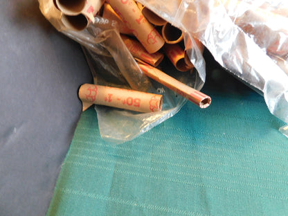 Assorted Paper Coin Wrappers – Preformed Tubes for Pennies, Nickels, Dimes, Quarters & More