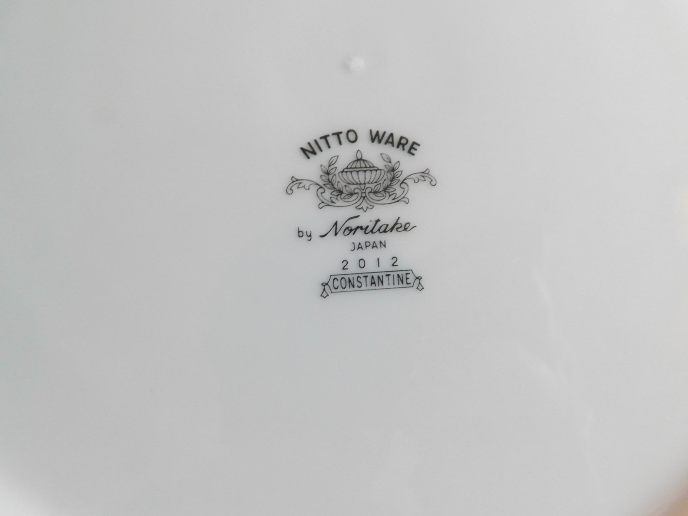 Noritake Constantine 2012 (1969) Nitto Ware dinner plate VGU