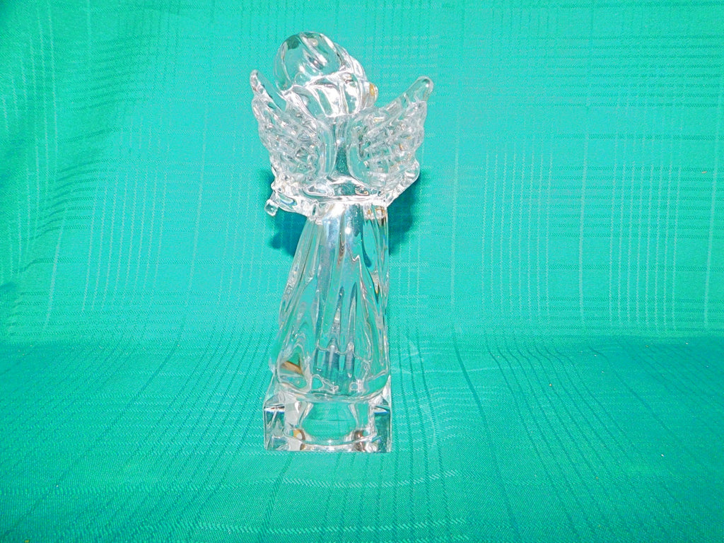 Mikasa crystal figurine Herald Collection Angelic Violin Germany mint condition