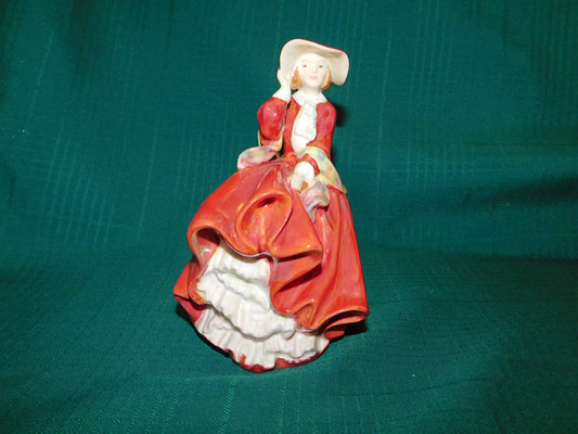 Royal Doulton Top o' the Hill HN1834 figurine handwritten mint condition