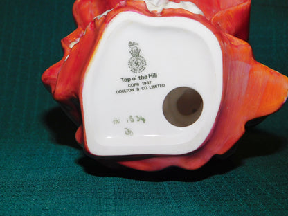 Royal Doulton Top o' the Hill HN1834 figurine handwritten mint condition