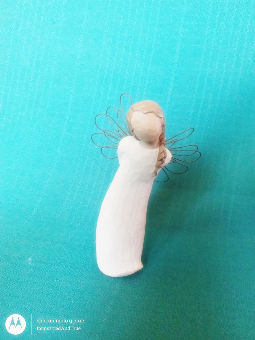 Willow Tree “Thank You” Figurine – Susan Lordi 2002 DEMDACO Collectible Angel