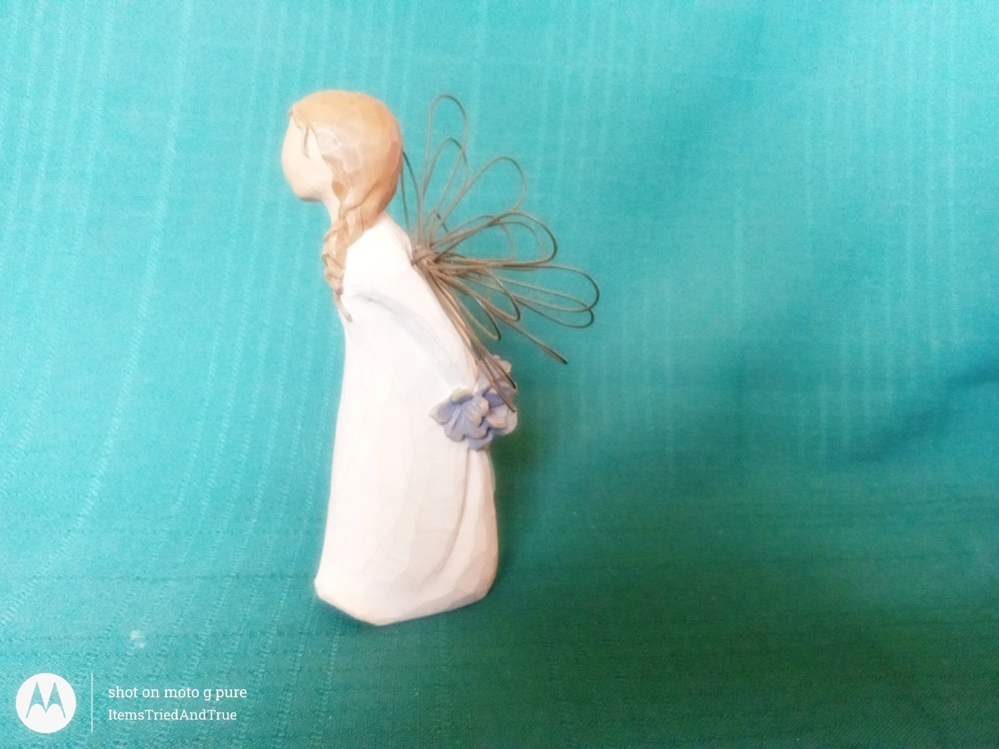 Willow Tree “Thank You” Figurine – Susan Lordi 2002 DEMDACO Collectible Angel