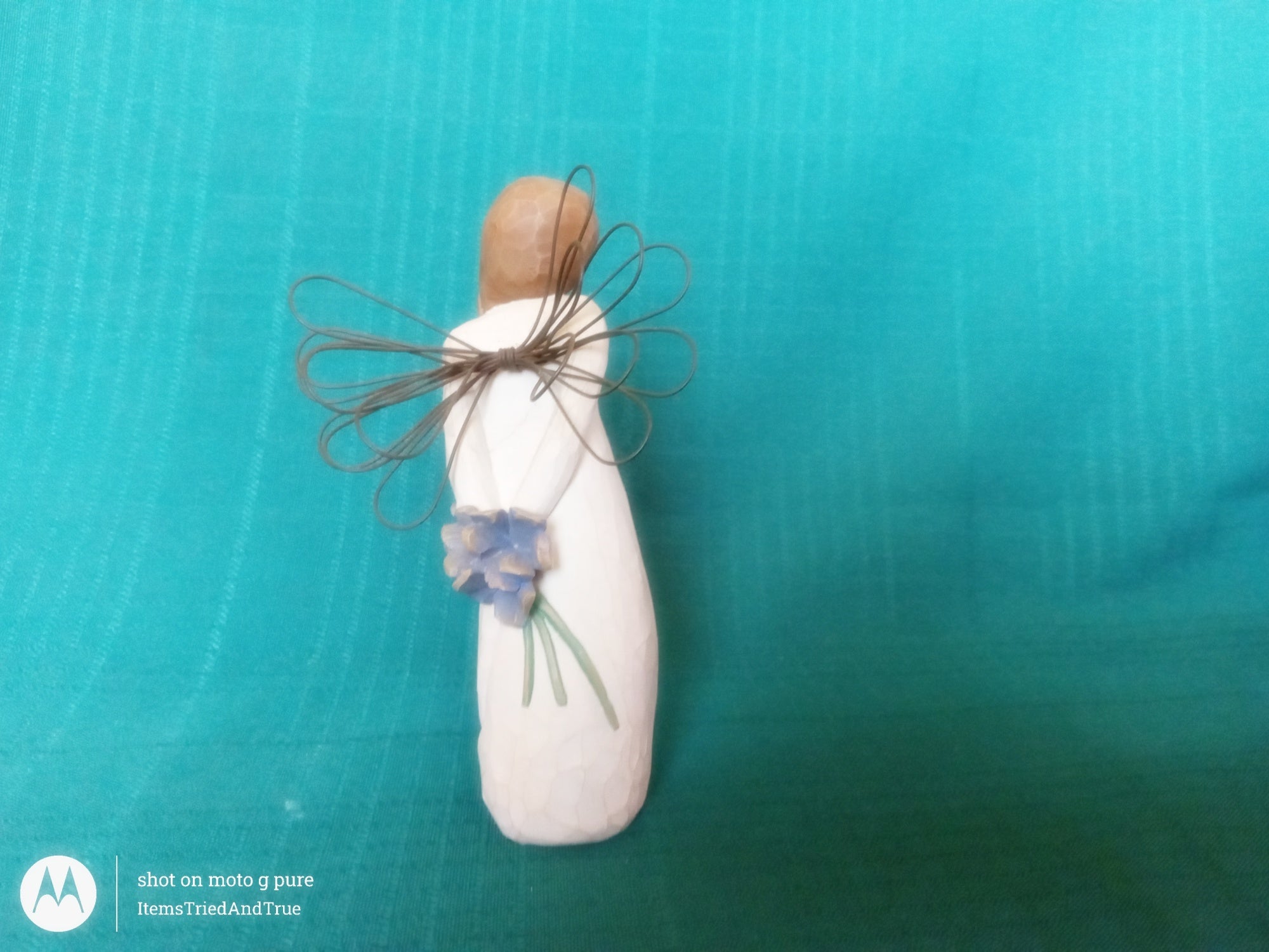 Willow Tree “Thank You” Figurine – Susan Lordi 2002 DEMDACO Collectible Angel