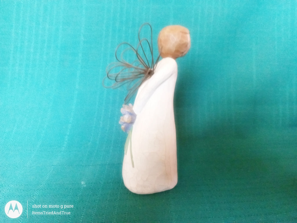 Willow Tree “Thank You” Figurine – Susan Lordi 2002 DEMDACO Collectible Angel