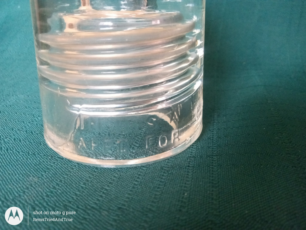 Vintage Pyrex / Hemingray Clear Glass Insulator – Industrial Telegraph Collectible