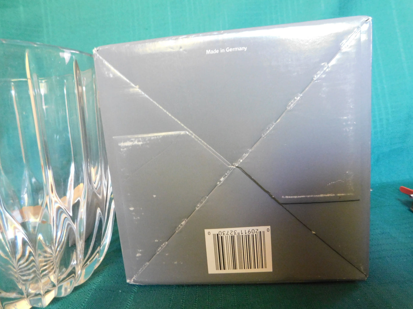 Mikasa Park Lane (2010) crystal ice bucket new in box (NOS)