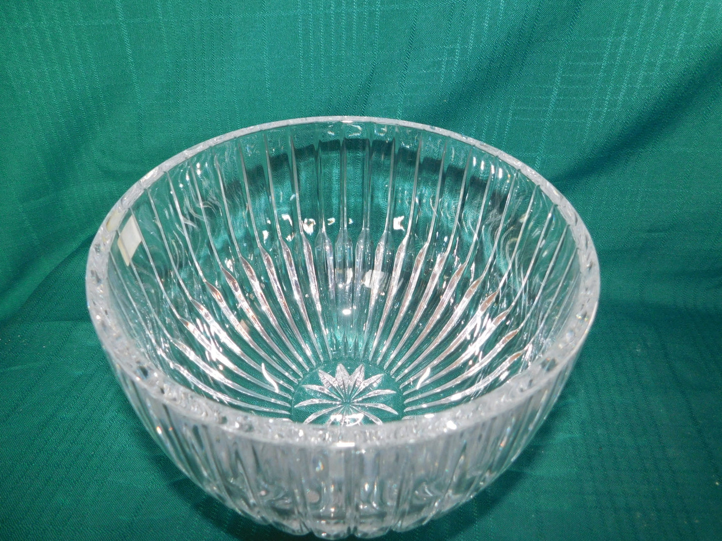 Mikasa Park Lane (1987) lead crystal bowl new in box new old stock