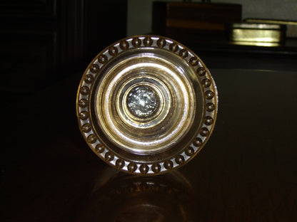 Vintage clear glass Dominion 13 insulator