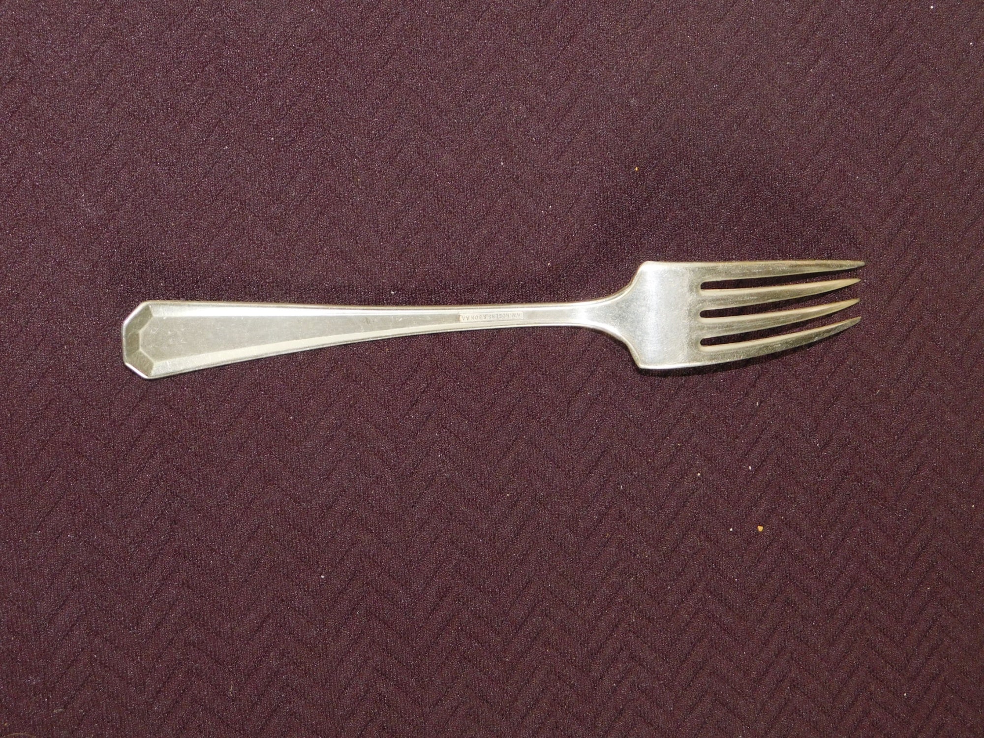 Wm. Rogers & Son AA LaFrance (1920) fork VGU