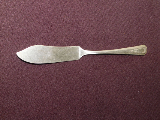 Wm. Rogers & Son AA LaFrance (1920) flat handle master butter knife VGU