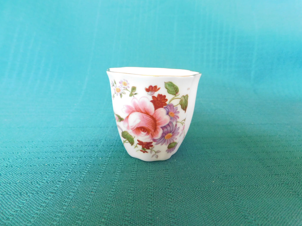 Royal Crown Derby single egg cup Derby Posies (2003) near mint condition