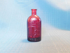 Vintage Frank's Kidney Liver cure ruby bottle mint condition
