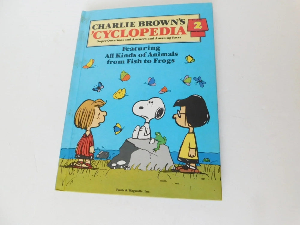 Charlie Brown's 'Cyclopedia Vol 2 (1980) All Kinds of Animals Fish to Frogs