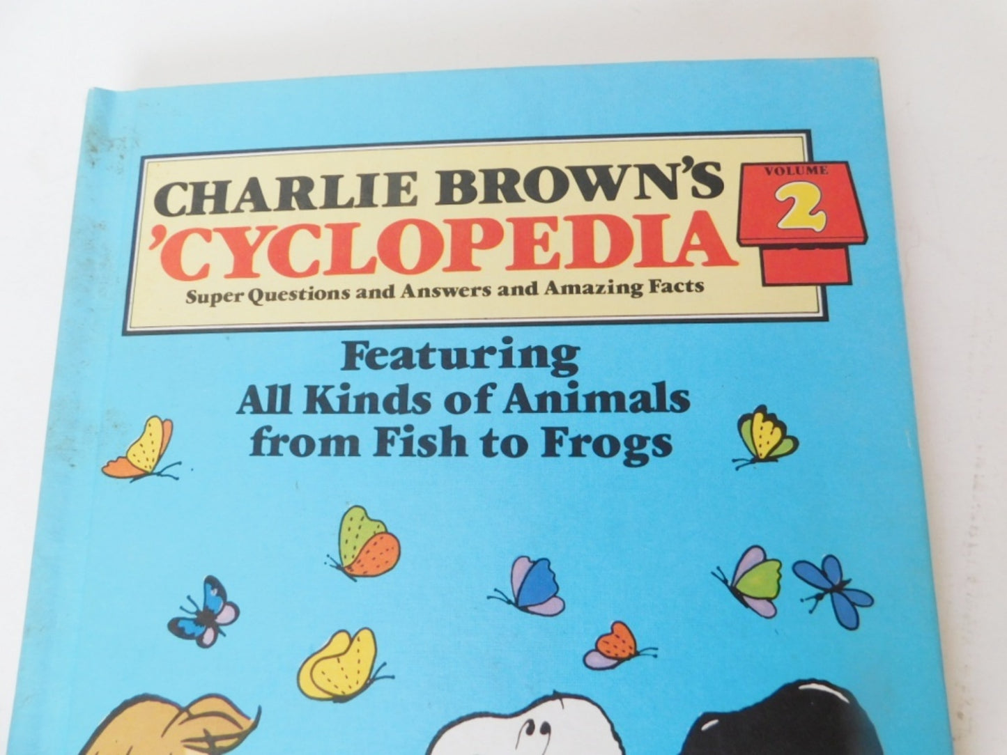 Charlie Brown's 'Cyclopedia Vol 2 (1980) All Kinds of Animals Fish to Frogs VGU