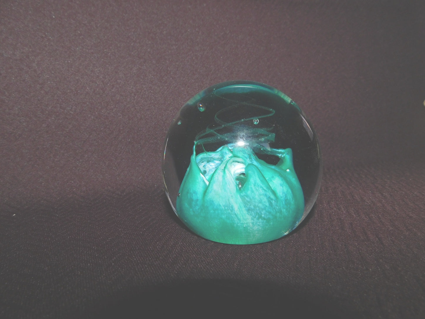 Caithness Scotland Seafoam paperweight mint condition