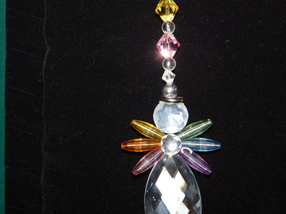 Crystal decoration for tree or window treatment