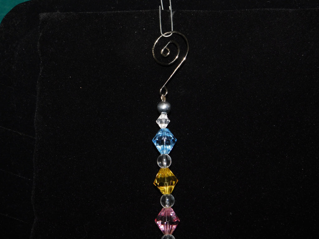 Crystal decoration for tree or window treatment