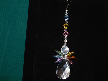 Crystal decoration for tree or window treatment