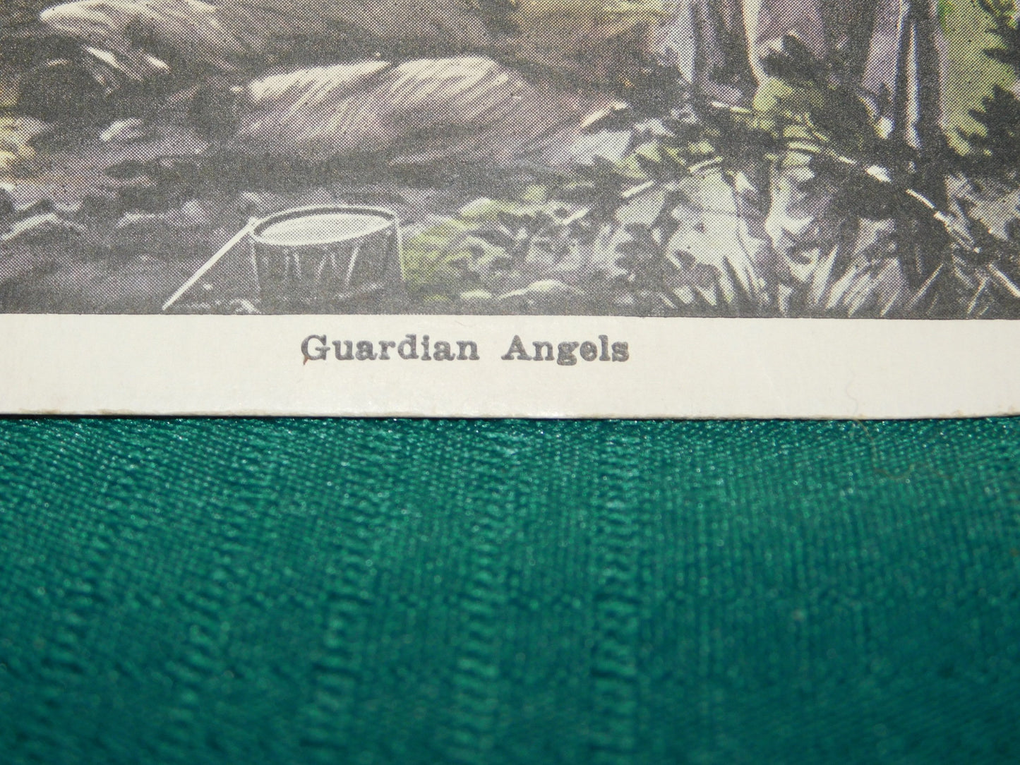 WW1 military stereotype card Guardian Angels