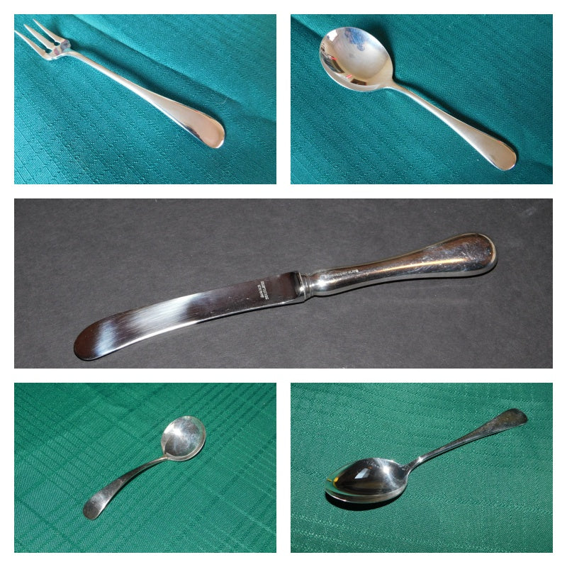 Birks Regency Plate “Old English” Silverplate Flatware – Classic Vintage Canadian Pattern