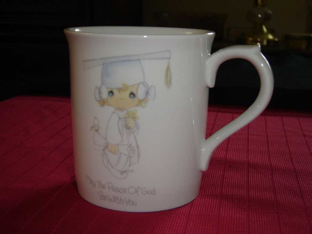Enesco Precious Moments Peace of God mug 1985 VGU
