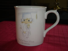 Enesco Precious Moments Peace of God mug 1985 VGU