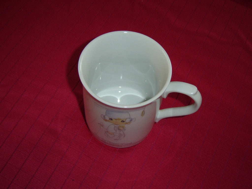 Enesco Precious Moments Peace of God mug 1985 VGU