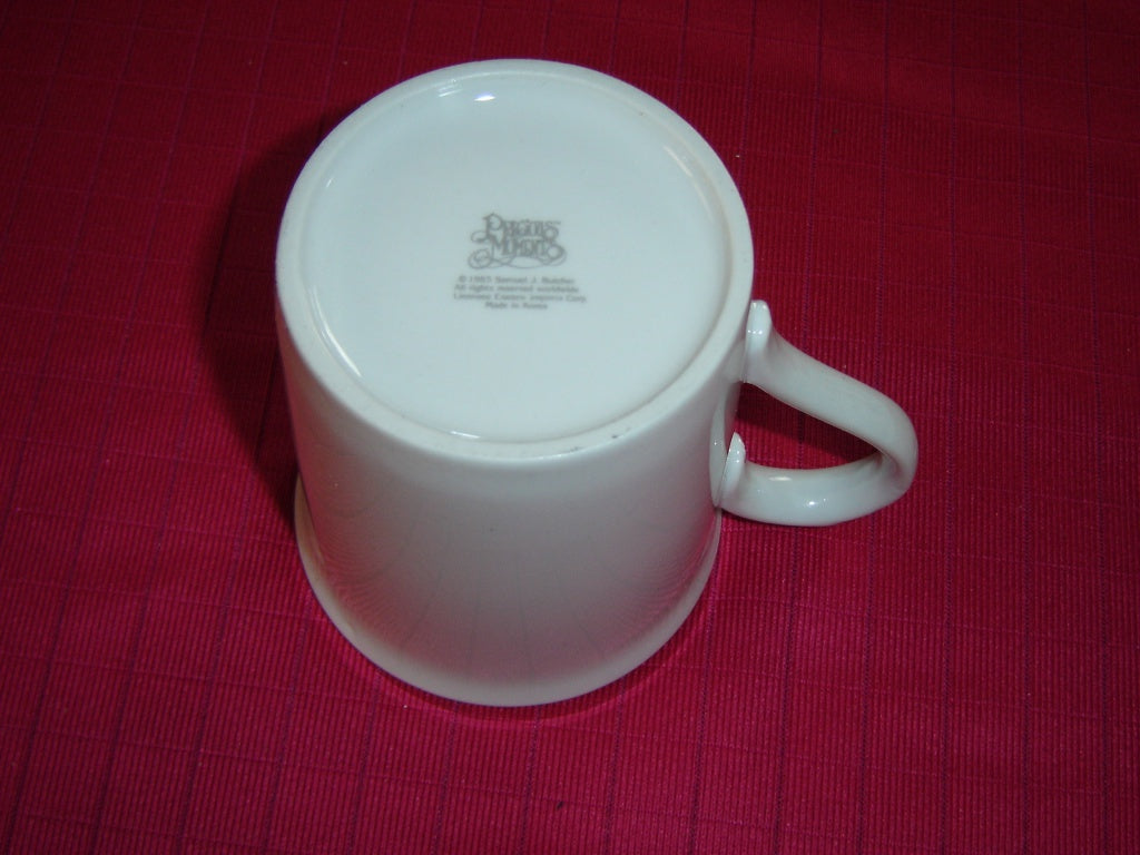 Enesco Precious Moments Peace of God mug 1985 VGU