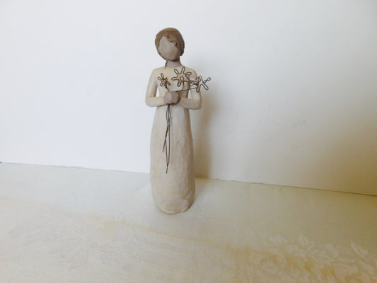 Willow Tree Susan Lordi Grateful figurine near mint condition