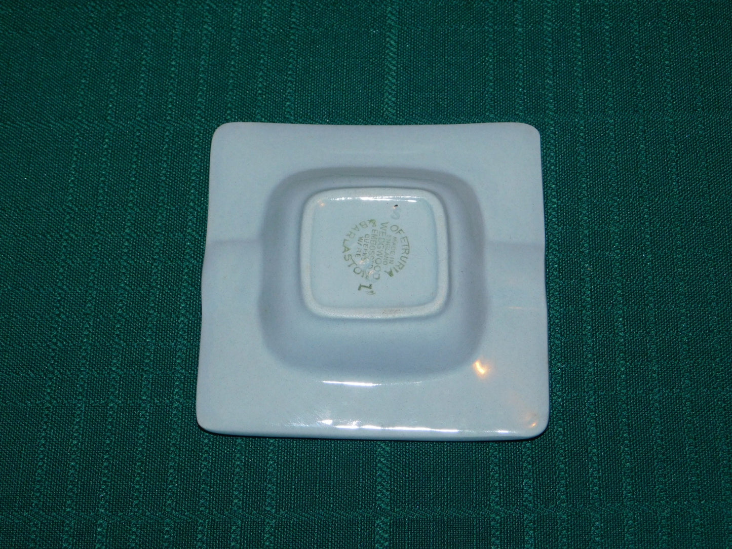 Wedgwood cream on lavender (1957) square ashtray mint condition